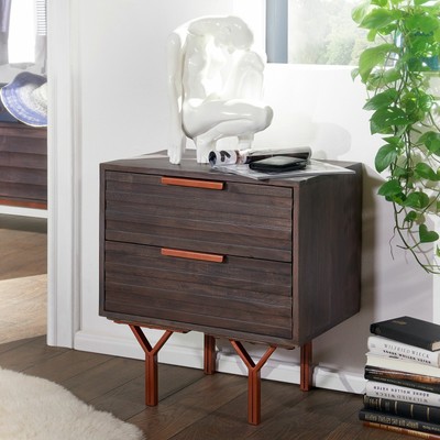 FineBuy Nachttisch Boxspringbett Nachtschrank Nachtkommode ...