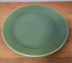 Vintage Green Bauer Chop Plate 13 Inch