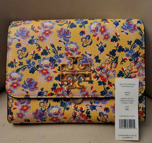 tory burch floral wallet