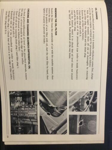 Alfa Romeo Alfetta 2000 instruction book 62 Pages + Electrics Diag - Picture 2 of 5