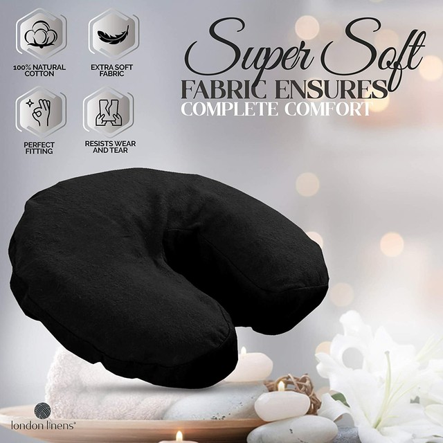 London Linens Premium Extra Thick 100 Cotton Massage Table Face 4 Pcs