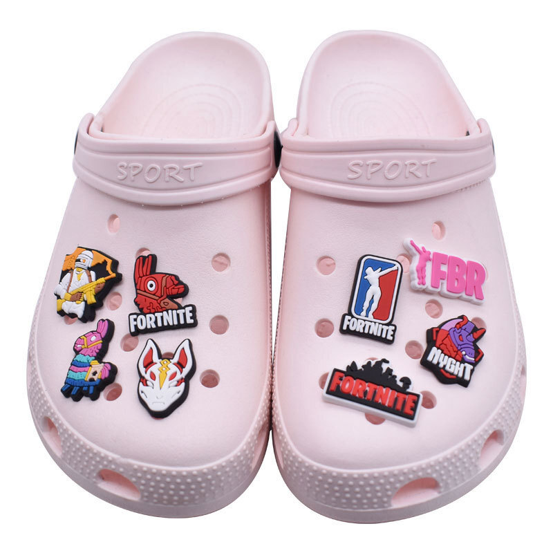 23Pcs Fortnite Bundle Shoe Charms Shoes Decoration Kids Jibbitz