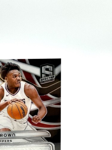 2023-24 Panini Spectra Kobe Brown RC Aspiring Auto BOOK END 99/99 No. AA-KBR - Picture 3 of 6