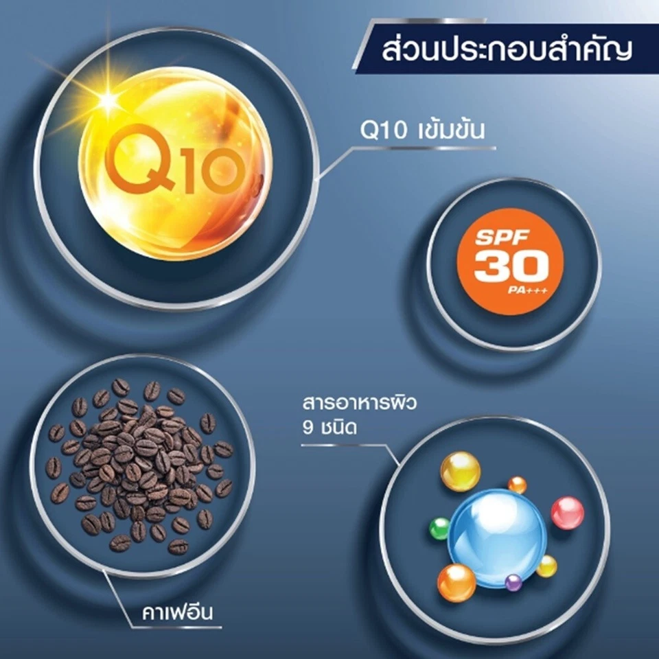 2 Pcs x45ml Nivea Men Anti-Age 4D Effect SPF30 PA+++ Facial Serum Sun Protection - Image 4 of 4