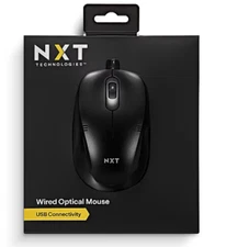 NXT Technologies Wired Optical Mouse USB Connectivity