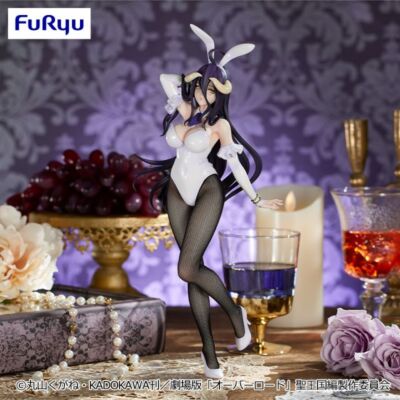Overload Albedo BiCute Bunnies Figur Furyu Japan 2024 weiß 30 cm