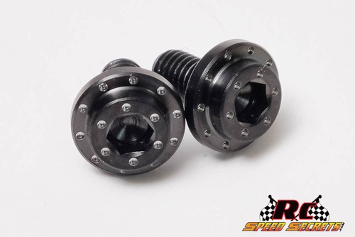 GRADE 5 TITANIUM LOW PROFILE MOTOR PLATE SCREWS- MOTOR TO MOTOR PLATE- PAIRS - Picture 3 of 22