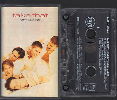 Take That Everything Changes (Relight My Fire, Babe, etc) MC, Kassette, Tape