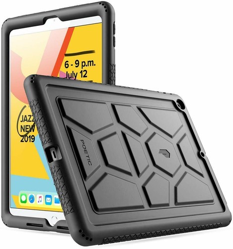 Poetic TurtleSkin do Apple iPad 10.2 (2021/2020/2019) Silikonowe etui na tablet - Zdjęcie 1 z 34