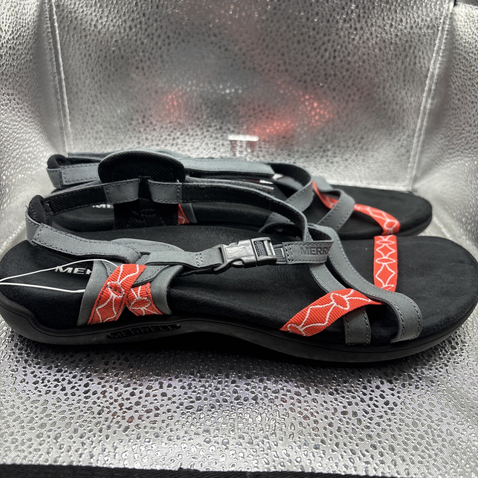 Merrell sandalo donna con cinturino taglia US 7 sandali con cinturino nuovo CAMPIONE