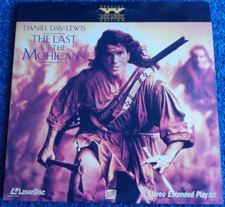 THE LAST OF THE MOHICANS LASERDISC 1993 NM/EX DANIEL DAY-LEWIS