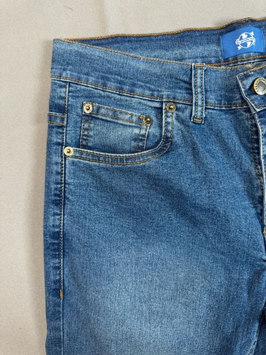 AUW Men's 4 Pockets Slim Fit Stretch Jean - 第 3/6 張圖片