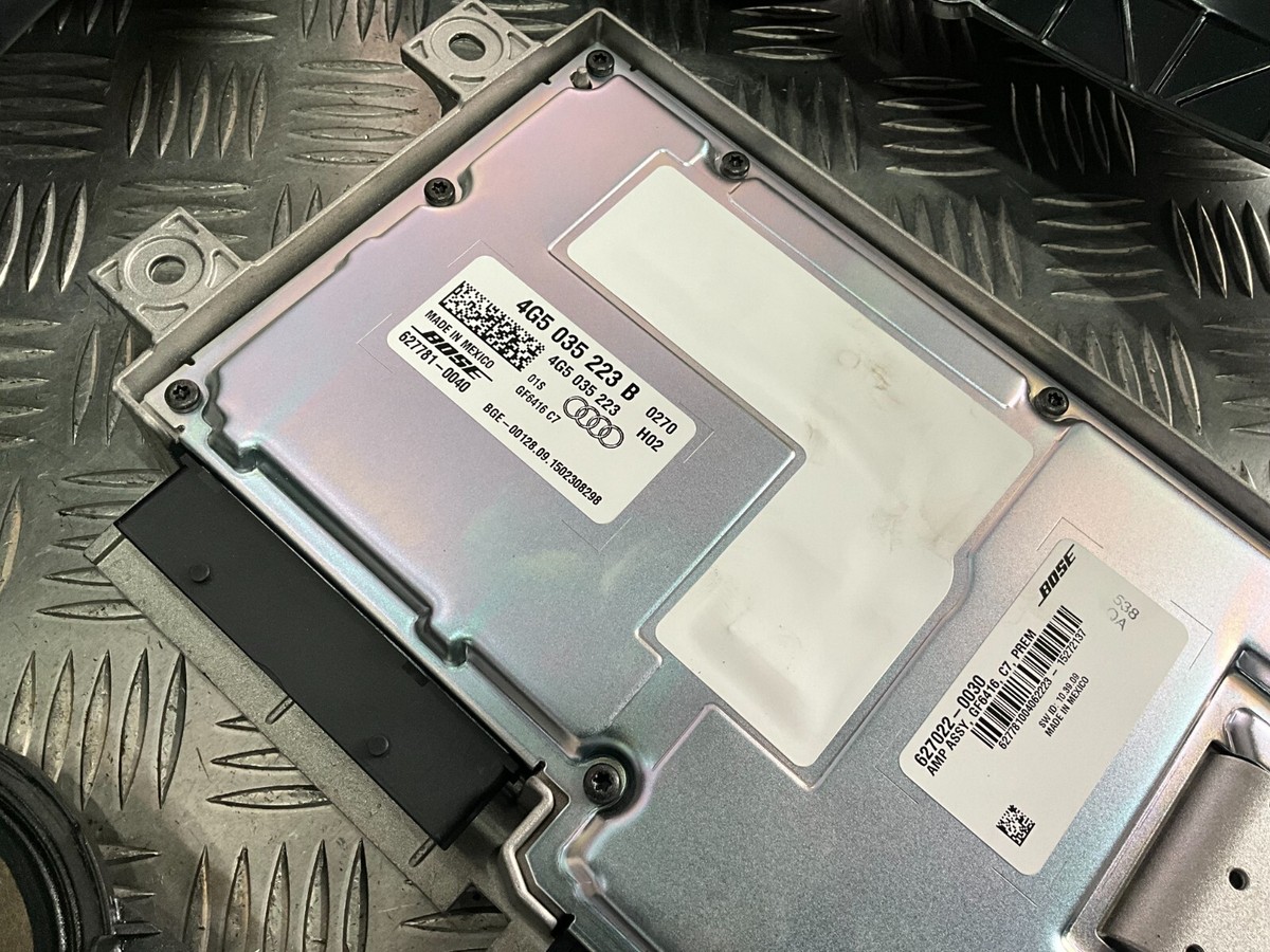 2011-2017 AUDI A6 S6 RS6 C7 BOSE SUBWOOFER SPEAKER SOUND SYSTEM