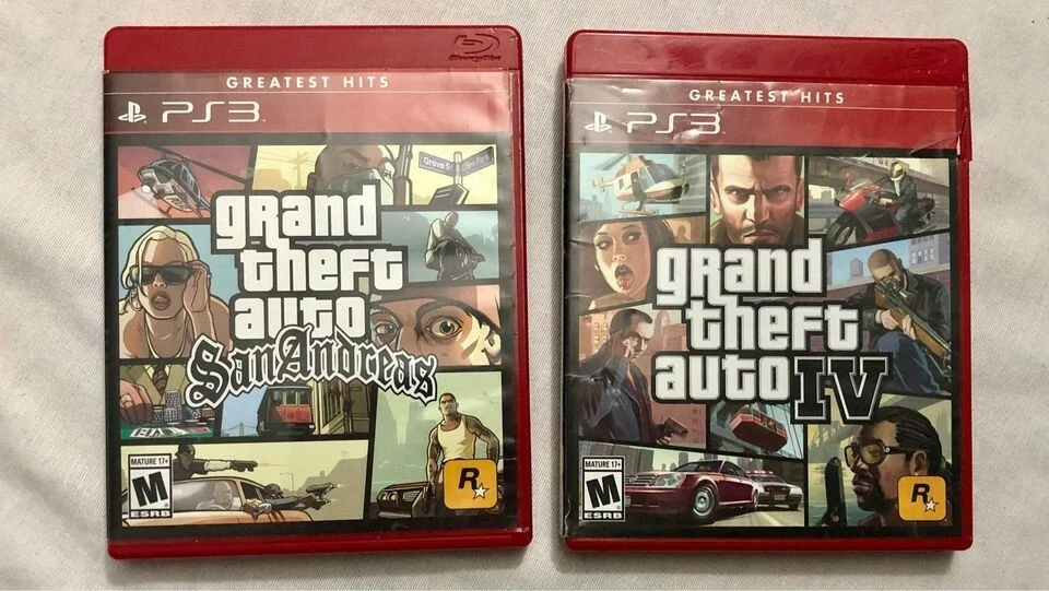 Grand Theft Auto: San Andreas, Rockstar Games, PlayStation 3, 710425476938