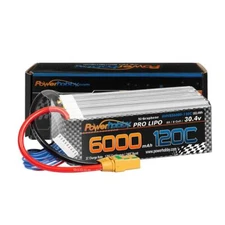 POWERHOBBY 8S 30.4V 6000MAH 120C GRAPHENE + HV LIPO BATTERY W XT90 PLUG