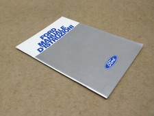 MANUALE USO E MANUTENZIONE FORD 