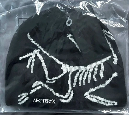 Arc’teryx Bird Head Toque Beanie Orca Brand New OS Black White grotto NWT