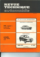 Revue technique Citroen VISA
