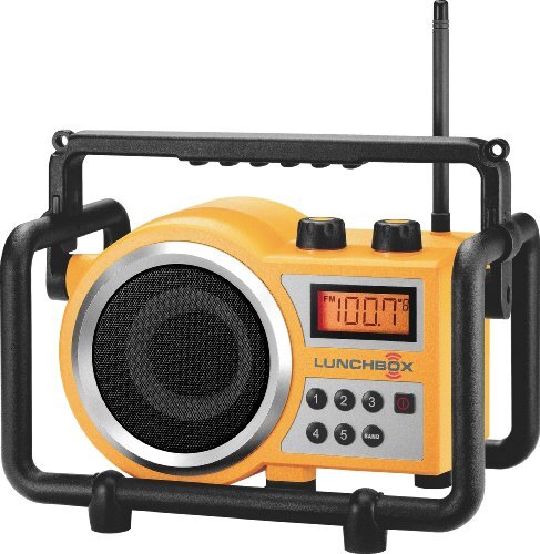 LB-100 Ultra Rugged Compact AM / FM Radio Yellow - Afbeelding 1 van 6