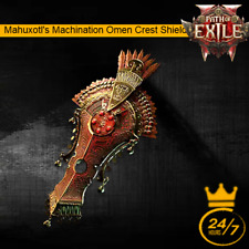 Mahuxotl's Machination Omen Crest Shield | Path of Exile 2 | Dawn of the Hunt SC