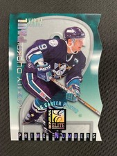1998 Donruss Elite Paul Kariya Prime Numbers Die-cut 246 Career Points #186/246