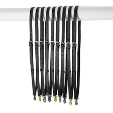 Genuine Black Leather Crossbody Shoulder Replacement Handbag Bag Strap 130cm