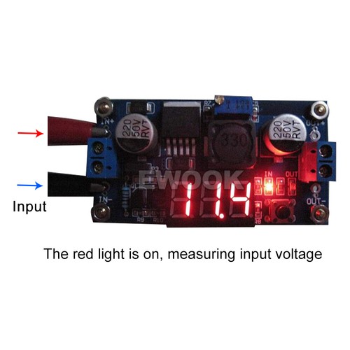 DC-DC ADJUSTABLE LM2596 STEP DOWN MODULE BUCK CONVERTER VOLTAGE REGULATOR LED AU - Picture 3 of 12