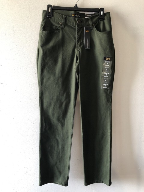 Lee Womens Jeans 4 Medium Relaxed Fit Straight Leg Mid Rise RN#130273 $42.00 NWT | eBay