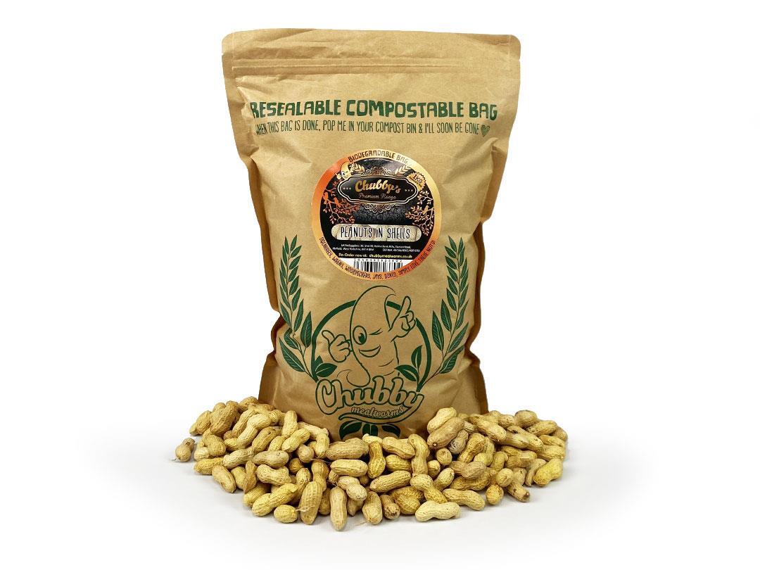 Chubby Peanuts in Shells - Monkey Nuts For Squirrels 1kg