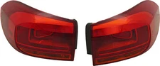  Driver and Passenger Side, Outer Tail Light For Volkswagen Tiguan 2012-2018