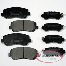 Bremsbeläge vorne + hinten passend für Mazda CX 5