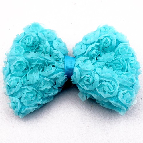 50pcs 13cm Artificial Baby Girls/Women Winter Hair Accessories Lace