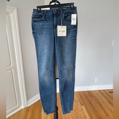 DL1961 Florence mid -rise Insta sculpt luxe skinny jeans in a size 26