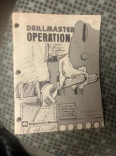 1976 INGERSOLL-RAND COMPANY DRILLMASTER OPERATION BOOK CLARKSBURG WV HISTORY MEM