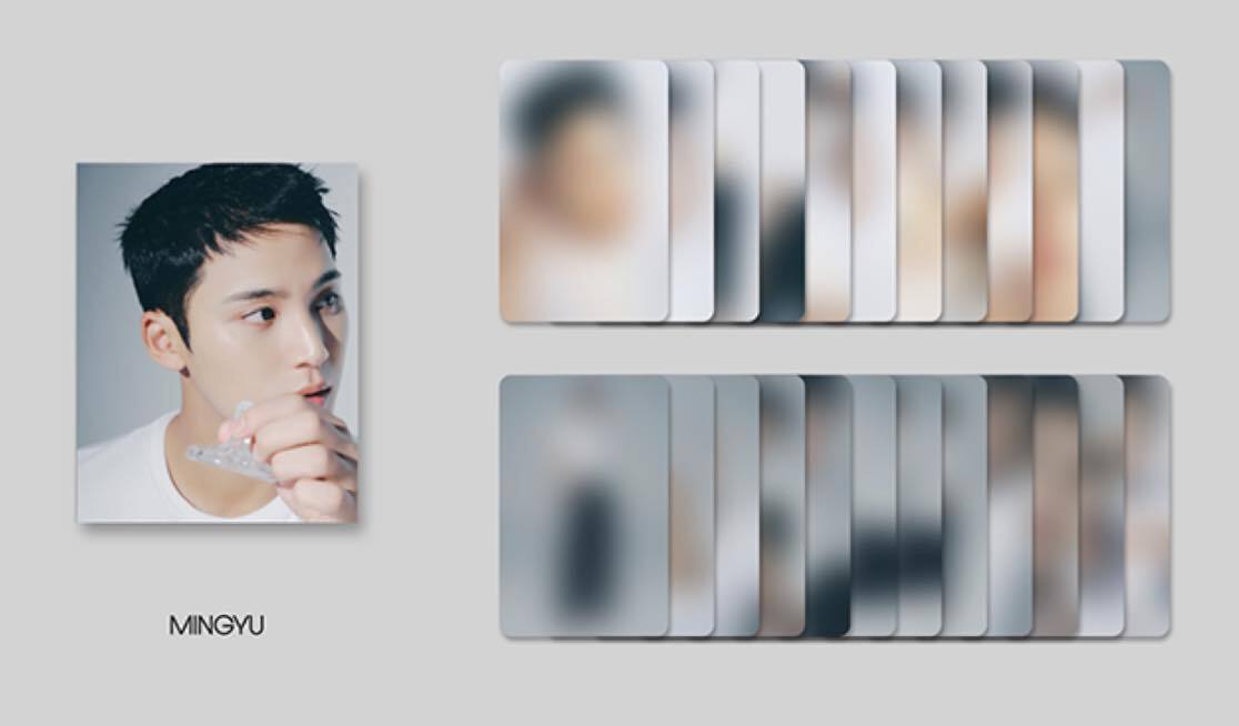 SEVENTEEN HERE DEAR盤 バインダー MINGYU SEVENTEEN HERE DEAR盤 バインダー MINGYU MINGYU SEVENTEEN 17