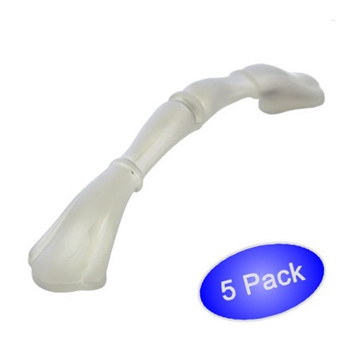 *5 Pack* Cosmas Cabinet Hardware Satin Nickel Handle Pulls #8807SN - Picture 1 of 1