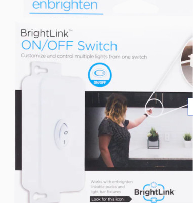 45087-T1 Enbrighten Cabinet Lighting Master Switch