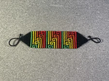 Embera Chami beaded Bracelet by women of the Colombian indigenous tribe 3218