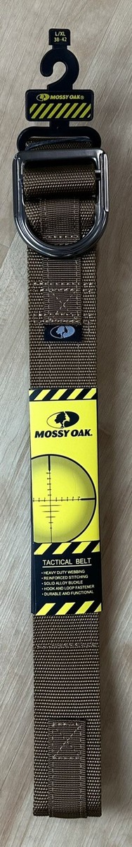 Mossy Oak Tactical Belt Tan L/XL 38-42 BE13061AQ | eBay