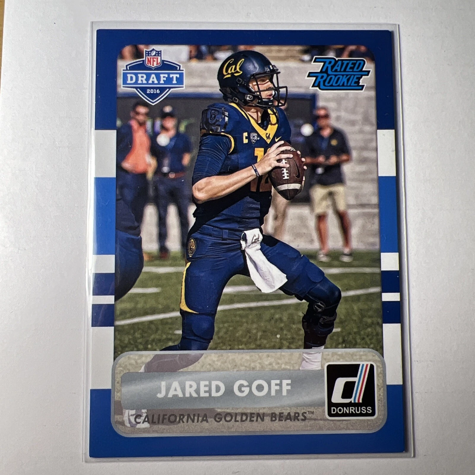 Jared Goff Panini Donruss NFL Draft Promo #2 Base