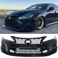 For 06-13 Lexus IS250 IS350 Conversion to 21+ F-Sport Front Bumper Kit