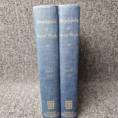 Encyclopedia of Social Work National Association of Social Workers 1974 1 and 2