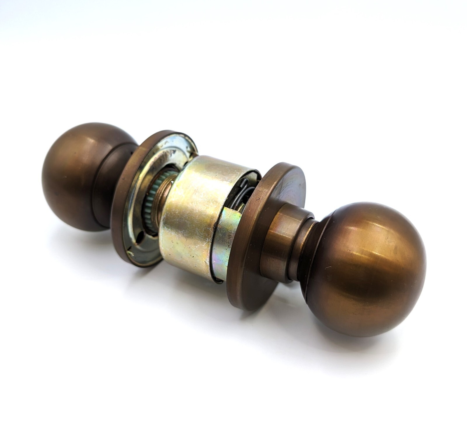 Rubbed Bronze Door Handle