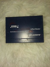 NETWORK Everywhere Linksys Model NR041 4-Port Router No Power Supply