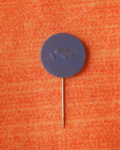INSIGNIA PIN AGUJA IMPERDIBLE OFICINISTAS INGENIEROS CONGRESO EUCARISTIC VINTAGE - Picture 13 of 14