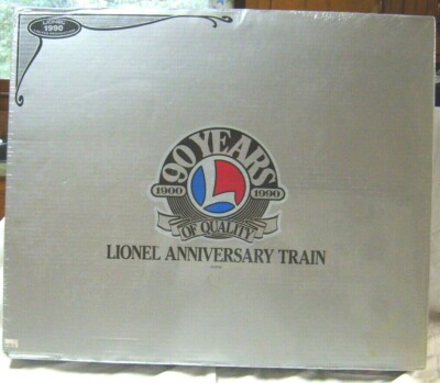 LIONEL 6-11715 1990 LIONEL ANNIVERSARY TRAIN SET NEW