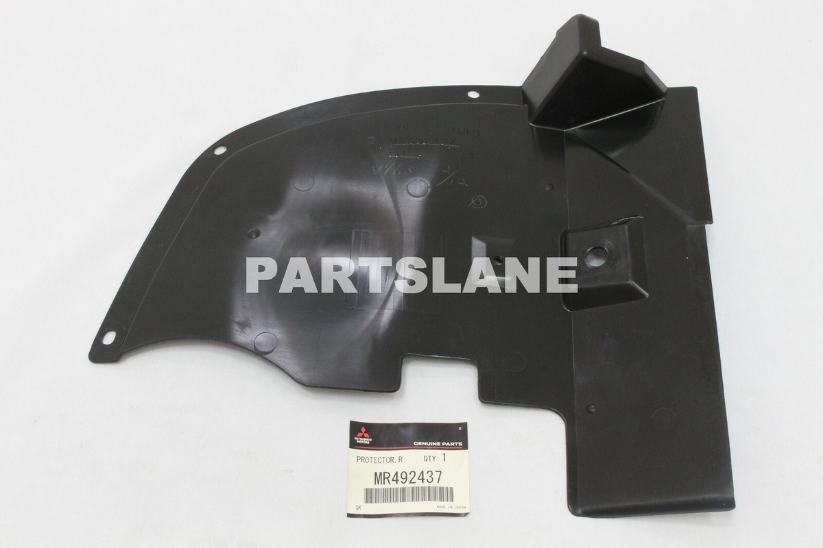 MR492437 Mitsubishi OEM Genuine PROTECTOR, RR MUD GUARD, LH | eBay