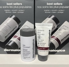 Dermalogica Best Sellers Daily Microfoliant .14oz  Dynamic Skin Recovery .24oz