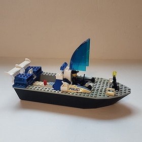 LEGO 4669 - Turbo-Charged Police Boat With Figure - Incomplete