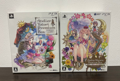 Atelier Meruru & Atelier Totori Premium Box Alchemist 3 2Spiele Set PS3 NEU